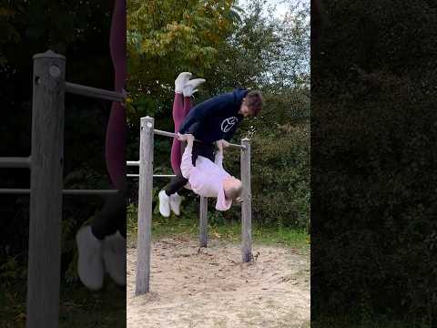We TEST and RATE PLAYGROUNDS 🛝😍 #funny #playground #gymnastics #test #fail
