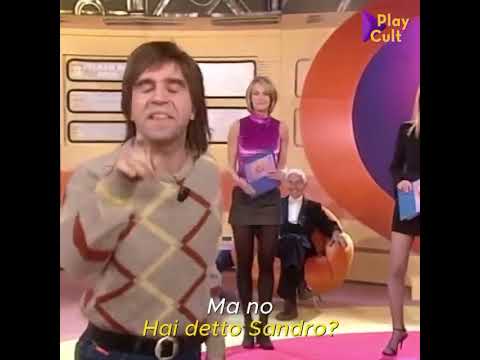 Hai detto Sandro? #maidiregol #gialappasband