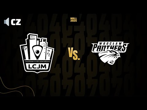 SKL Jižní Město - Panthers Wroclaw | CZ | NBLL 2025 | National Box Lacrosse League