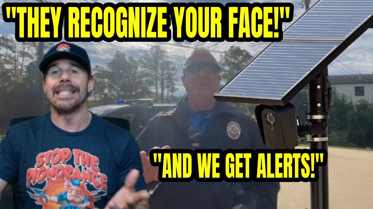 Holy SH*T! Cop Messes Up and Admits Flock Cameras Do WAY MORE Than We Thought! (Video)