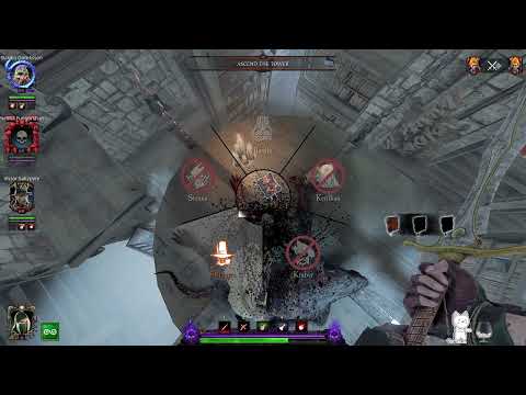 Warhammer: Vermintide 2 -(Solo Kerillian) New map Tower of treachery - All tome and grimoire, Skull