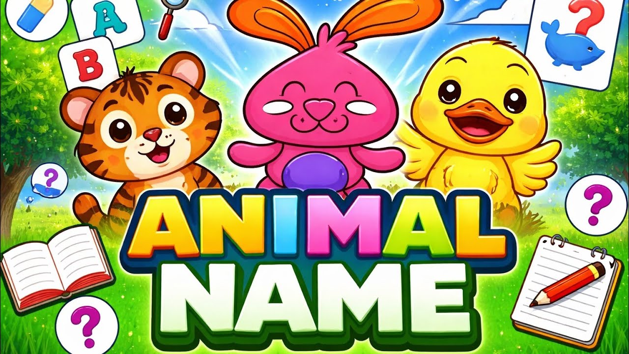 Rabbit 🐇 Coloring Book for Kids | Learn Colors & Fun Drawing Game 🎨 