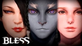 Bless - Female Character Creation - Final Test - F2P - KR