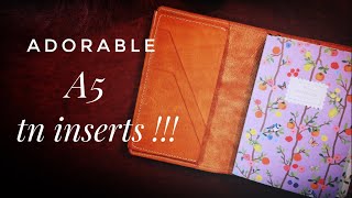 Adorable A5 Traveler's Notebook Inserts - Fun For Journaling Or Gifting