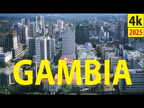 Gambia 4K By Drone 2025 - Banjul City + Serekunda City