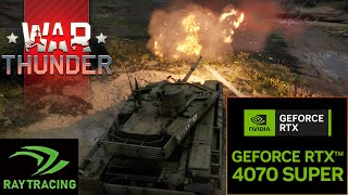 【WarThunder Dev】最高設定＋レイトレはRTX4070Superだと快適？