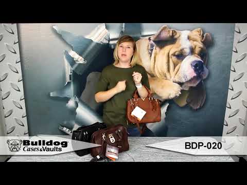 Bulldog Cases Satchel Style Concealed Carry Purse