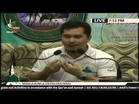 Manga Bunga sin Pagsabunnal lecture by Sheikh Hayder Buddin (Tausug)