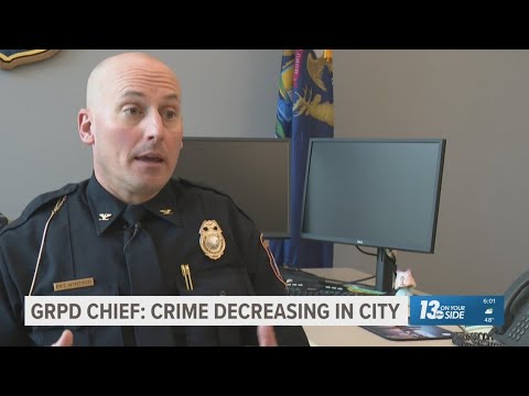 Grand Rapids police chief says crime is decreasing in city