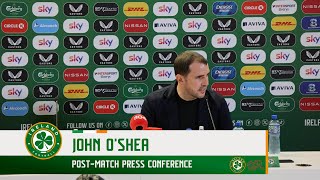POST MATCH-PRESS CONFERENCE | John O'Shea | Ireland 0-1 Switzerland