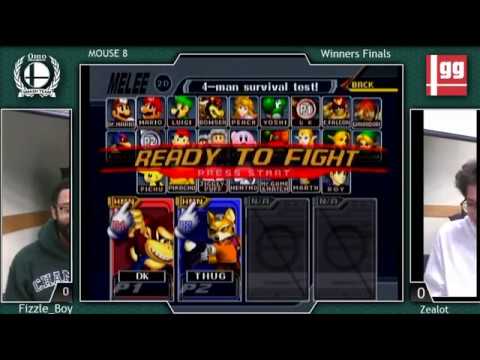 MOUSE 8 - Fizzle_Boy (DK) vs Zealot (Fox) -