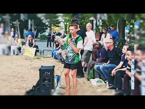 Corona-Demo Bonn 15.08.2022 Rede Sandra