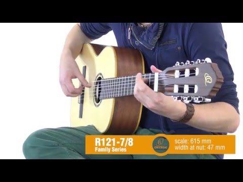 Ortega Guitars R121-7/8 Family Series 7/8 Sized Nylon 6-String Acoustic Guitar w/ Video Link image 4