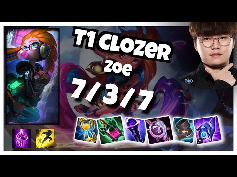 Clozer Zoe vs Syndra Mid 10.25 Challenger Gameplay S11 (7/3/7) - KOREAN