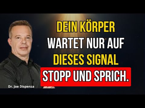 STOPP! Sag diese 3 Worte – dein Körper beginnt Heilung Sofort | Joe Dispenza
