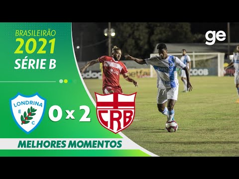 Gols e lances de Londrina x CRB