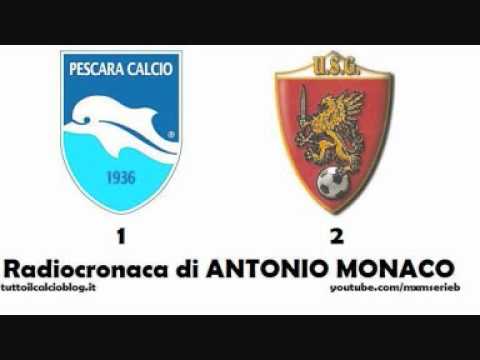 Pescara-Grosseto 1-2 di Antonio Monaco (3/12/2011) Radiocronaca da Radio 1 RAI