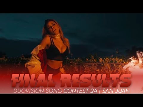 Grand Final Results | DuoVision Song Contest #24 | San Juan, Puerto Rico