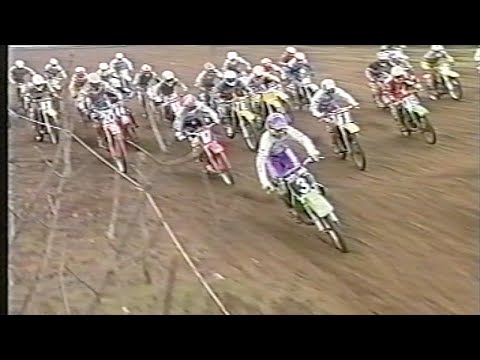 1992 BRITISH 125 & 250 CHAMPIONSHIP MOTOCROSS MX - BLAXHALL