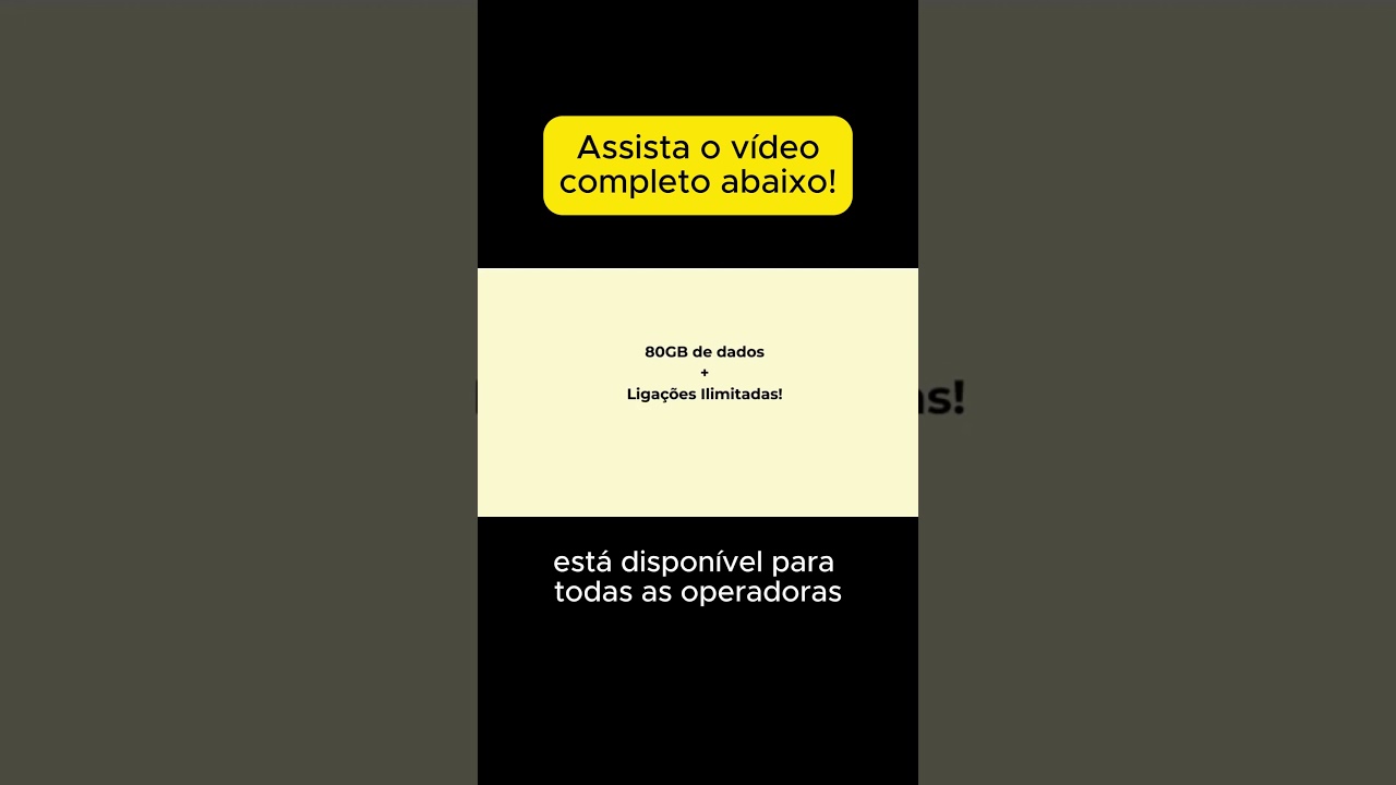 Plano de internet 80 gigas em todas as operadoras! #melhorplanodeinternetmovel #planodeinternet