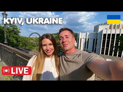 Walking in KYIV, UKRAINE LIVE | Saturday Evening