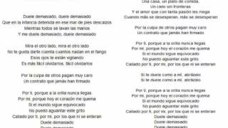 David Bisbal - Duele demasiado 2016 (letra)