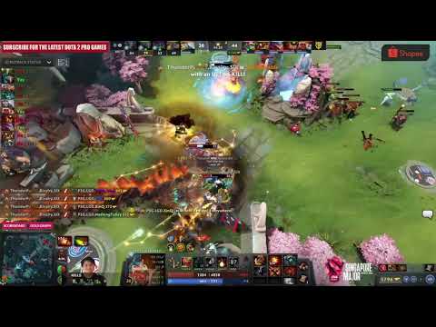 MNZ RAMPAGE | Troll Warlord in THUNDER PREDATOR vs PSG.LGD | Singapore Major 2021