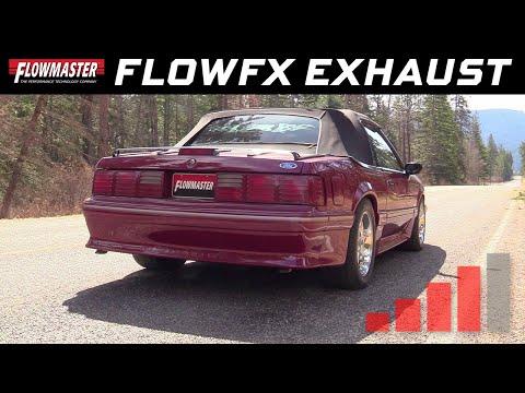 1987-93 Ford Mustang GT 5.0L - FLOWFX Cat-back Exhaust - 717116