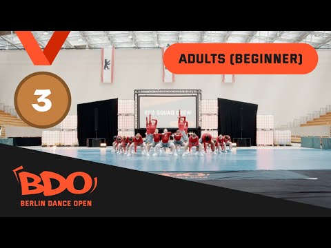 🥉 Red Squad Crew | 3rd Place | Adults (Beginner) | Berlin Dance Open | 2024