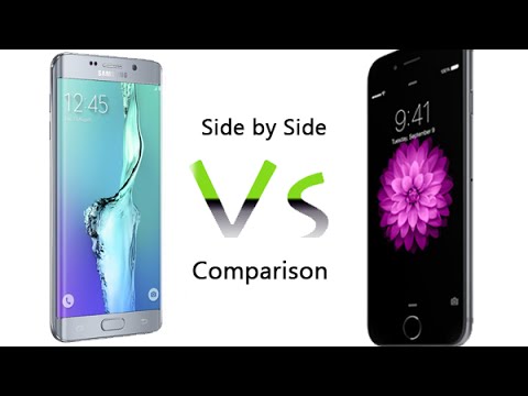 iPhone 6 Plus vs Galaxy S6 Edge Plus - Side by Side Comparison