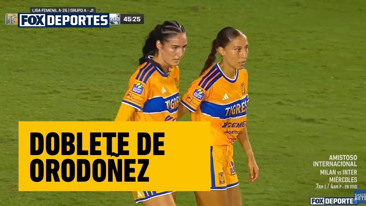 🥳 GOL DE ORDOÑEZ | Tigres 5-0 Puebla | Jornada 1 | Liga MX Femenil 2026