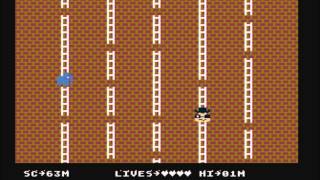 Steeple Jack for the Atari 8-bit family