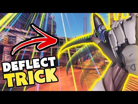 OP Genji Deflect Trick!? - Overwatch Funny Moments & Best Plays 16