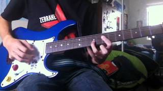 Zebrahead - Hell that is my life guitar cover 4/5 of solo