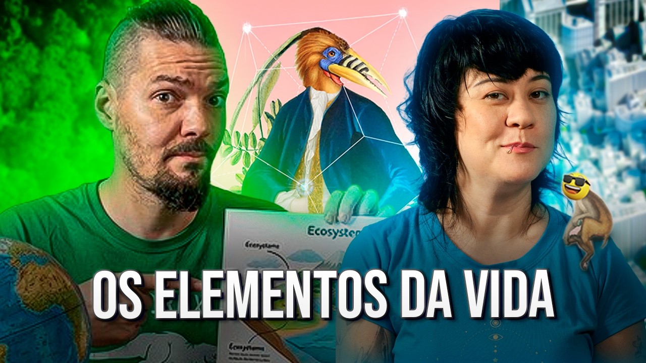 os ELEMENTOS da VIDA - HISTORIADOR entrevista BIÓLOGA sobre o ANTROPOCENO e ECOLOGIA