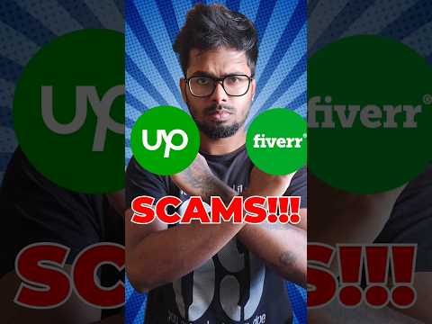 DON'T Use Upwork & Fiverr, Avoid Online Scams!