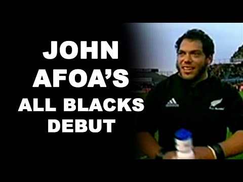 John Afoa's All Blacks Debut