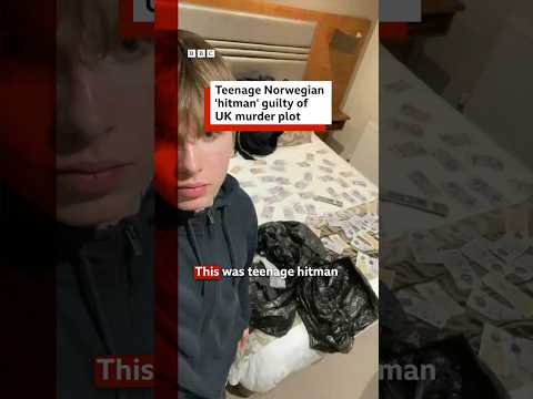 Teenage Norwegian 'hitman' guilty of UK murder plot. #BBCNews