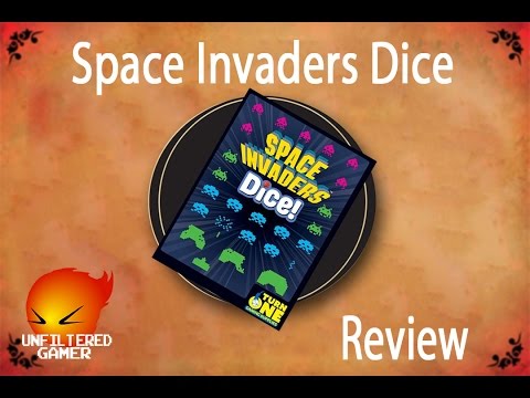 Space Invaders - Dice Game - Review