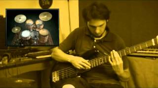 Two handed tapping bass