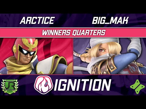 Ignition 261 WINNERS QUARTERS - Arctice (Captain Falcon) vs big_mak (Sheik)