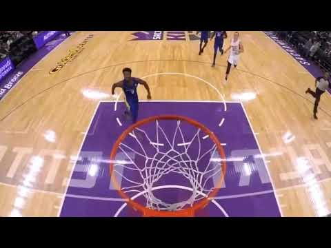 Jordan Bell Misses Dunk Off The Backboard | Warriors vs. Heat Summer league