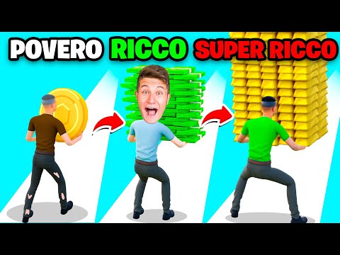 POOR vs RICH vs SUPER RICH on MONEY RUN!!