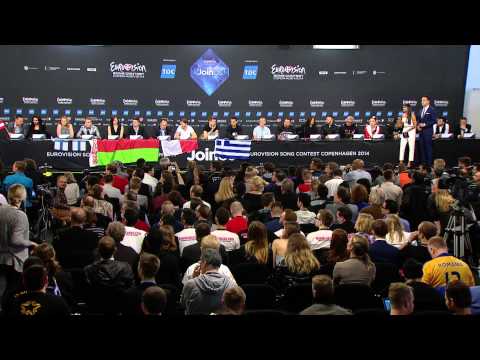 ESCKAZ in Copenhagen: Second semifinal finalists press-conference
