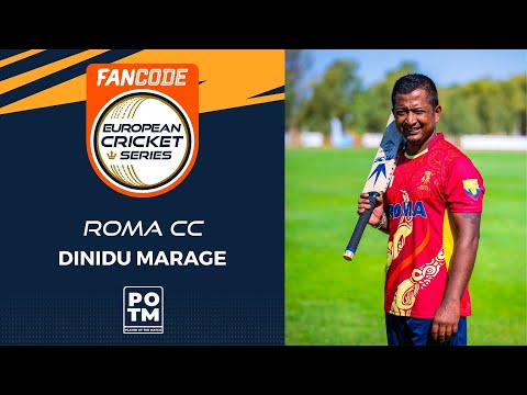 POTM: D.Marage - RCC vs RC | Highlights | FanCode ECS Rome, 2022 Day 6 | ECS22.431