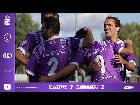 Resumen CD.Becerril 2 - CD.Mirandés B 2