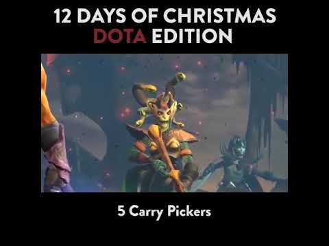 12 days of christmas Dota edition