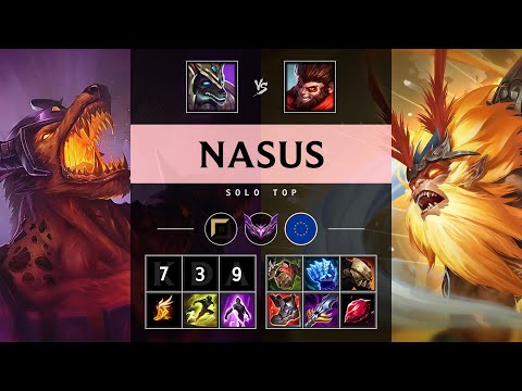 Nasus Top vs Wukong - EUW Master Patch 25.15