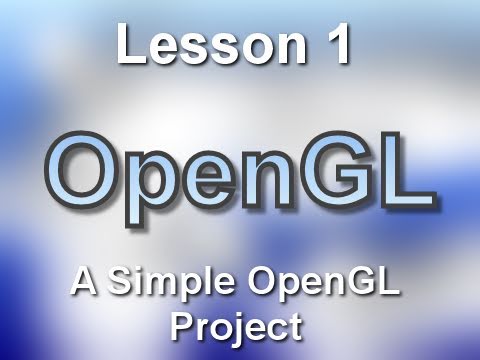 C++ OpenGL Beginner Tutorials