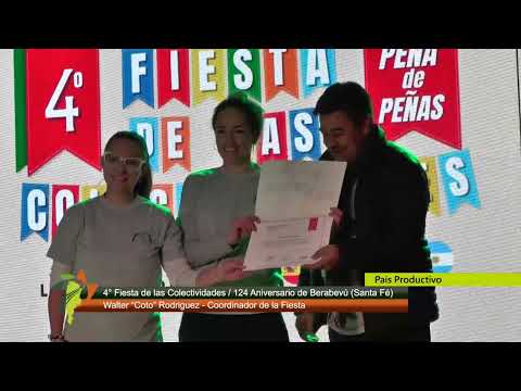 4° Fiesta de las Colectividades Berabevú, Santa Fé. (2° parte)